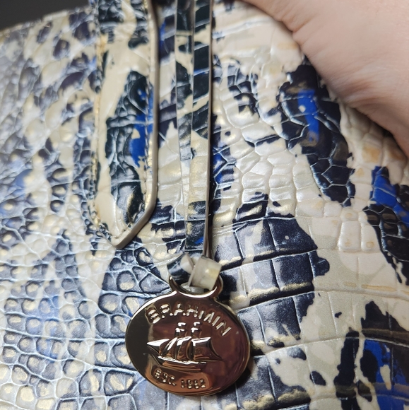 Brahmin Jaguar Ombre Melbourne Handbag and Wallet - Picture 3 of 14